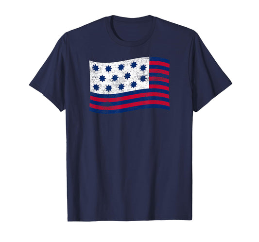 Guilford Courthouse Flag – American History Patriotic T-Shirt