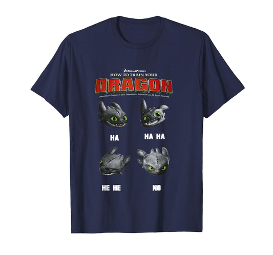 How to Train Your Dragon Movie 2025 HA HA HA HE HE NO T-Shirt