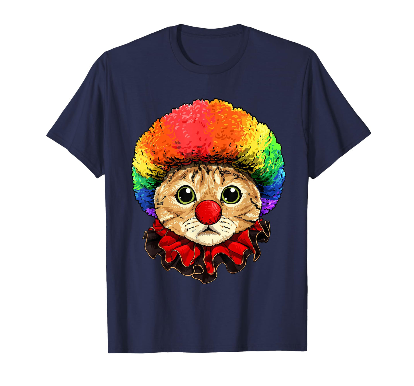 Cat Clown Feline Cat Kitten Circus T-Shirt