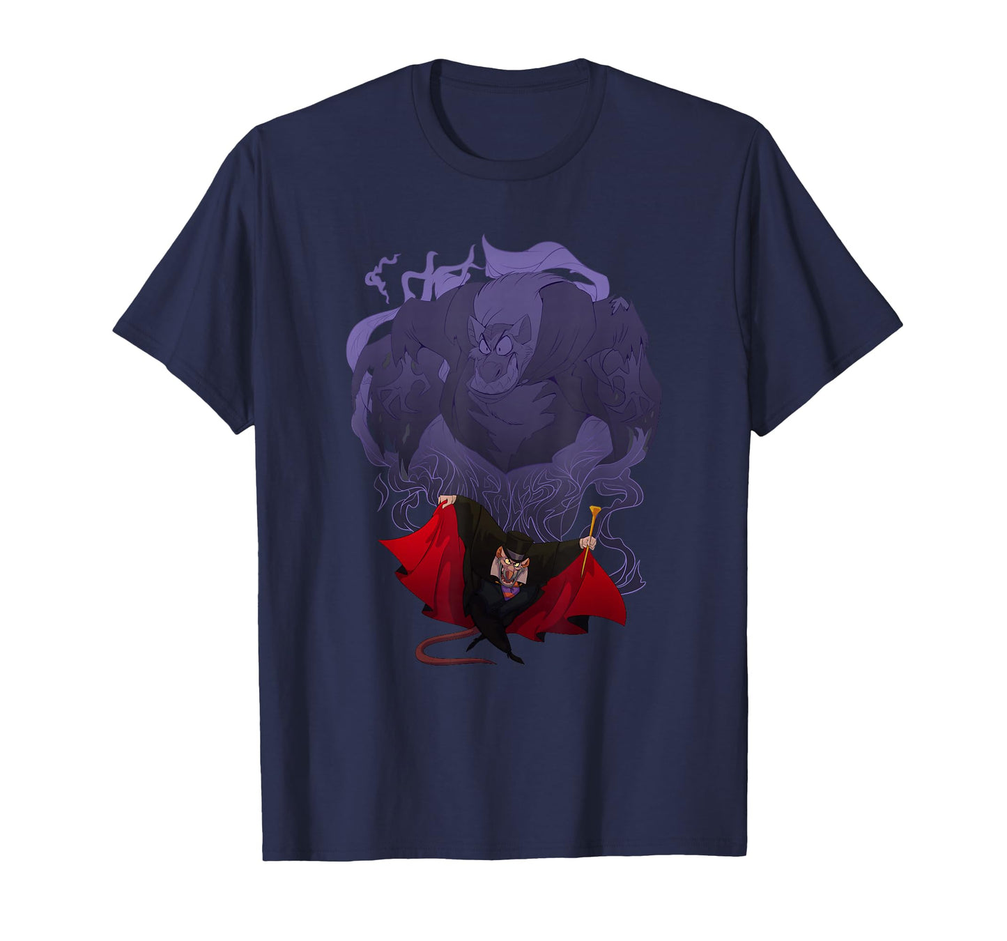 Disney The Great Mouse Detective Professor Ratigan Poster T-Shirt