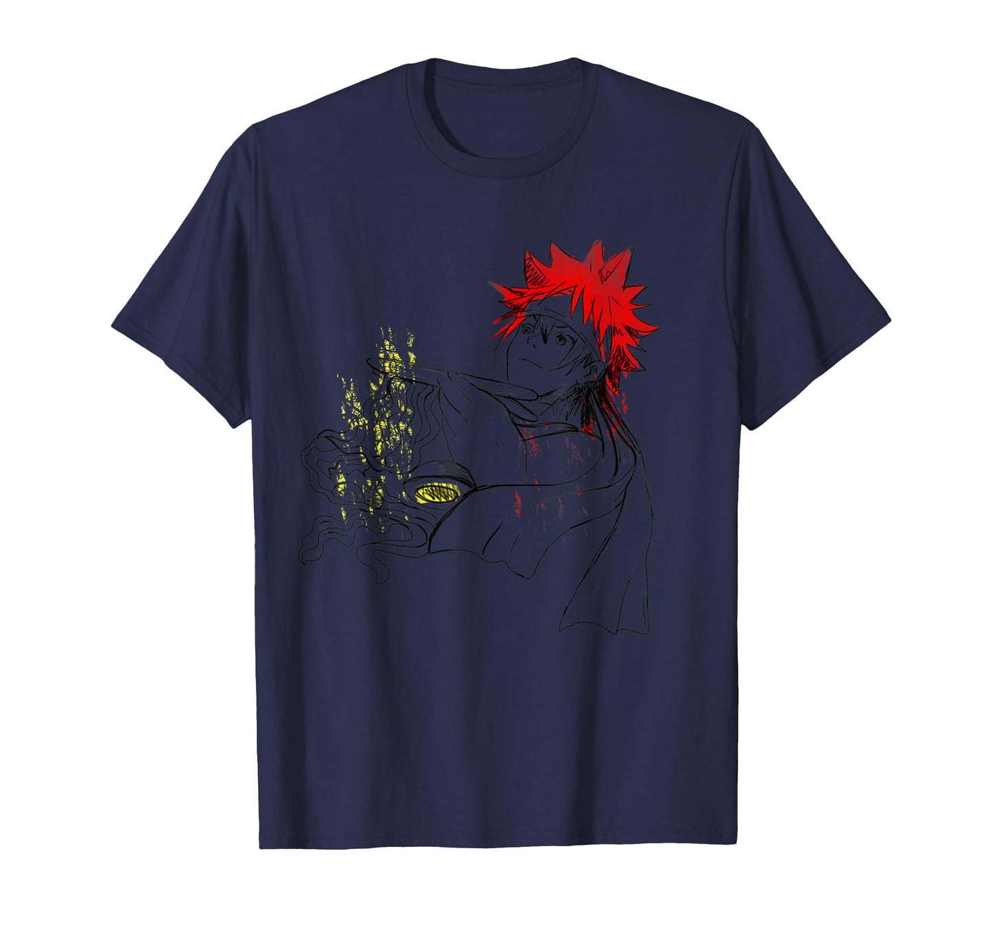 Cool Cute Ramen Shirt Ramen Food Wars Anime Design T-Shirt