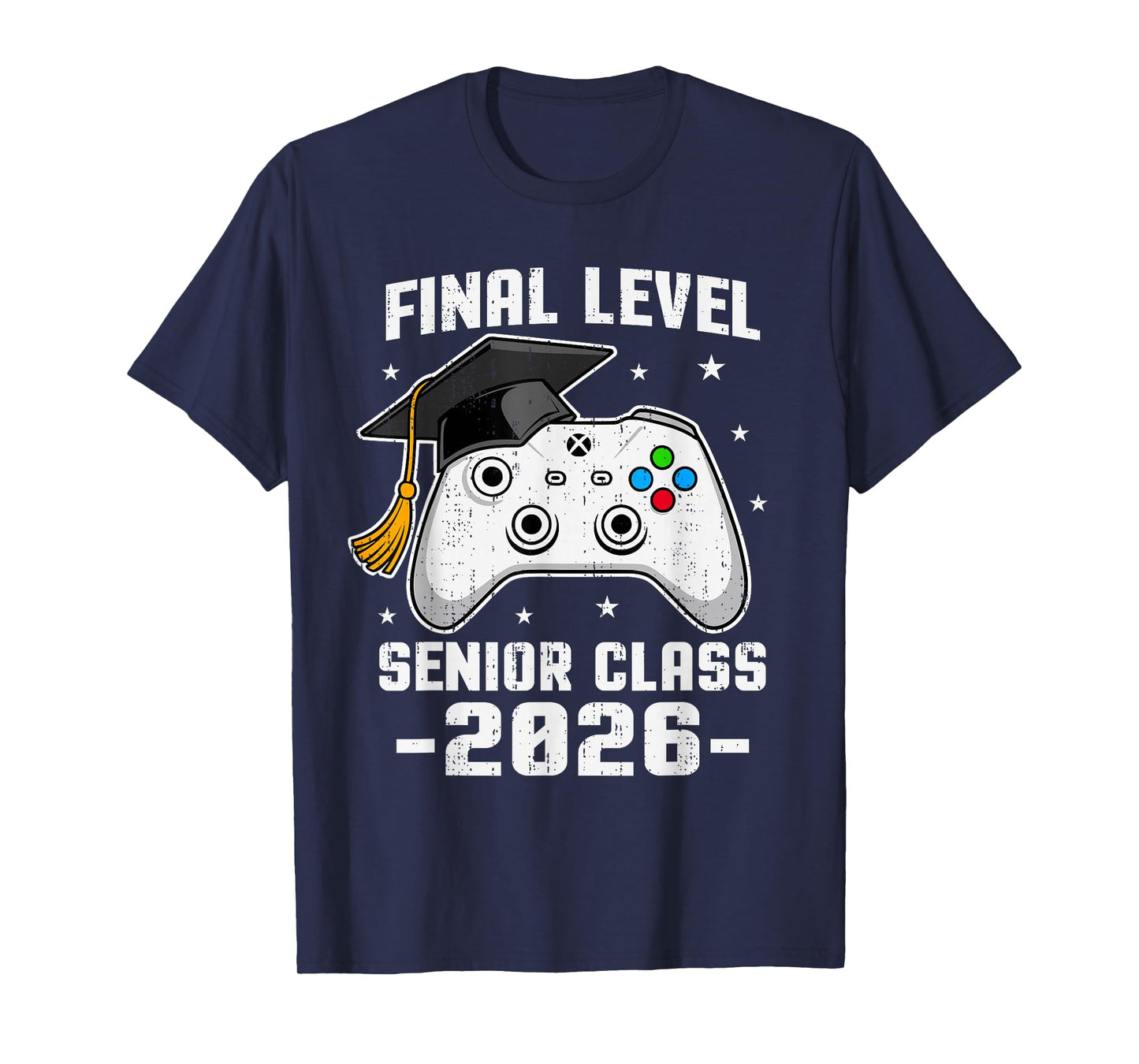 Senior 2026 Video Game Gamer Class of 2026 Graduation Grad T-Shirt