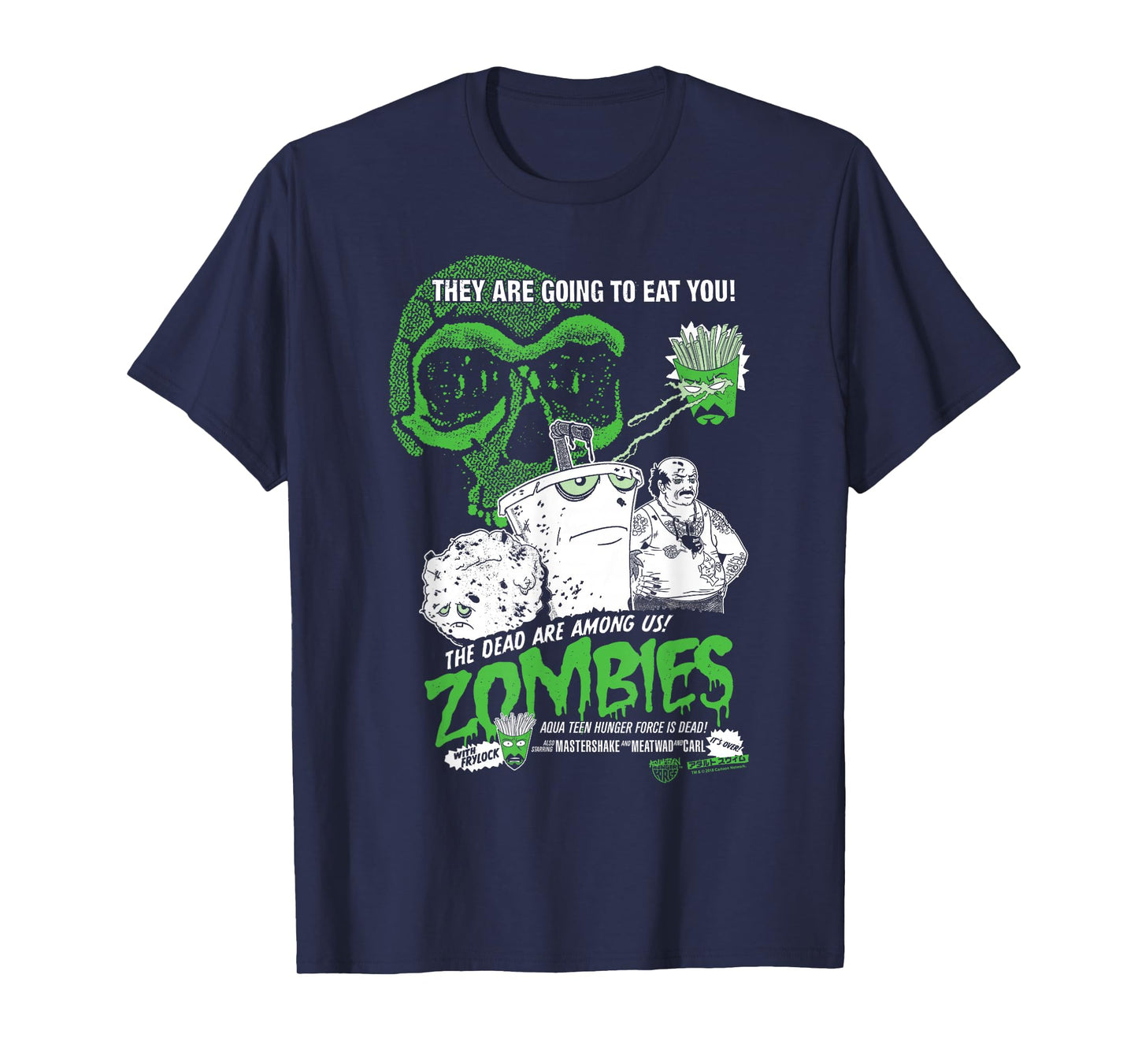 Aqua Teen Hunger Force Zombies T-Shirt