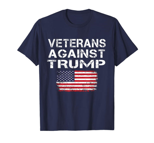 Veterans Against Trump Tee | Military vets Against Trump T-Shirt