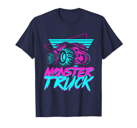 Monster Truck Retro T-Shirt