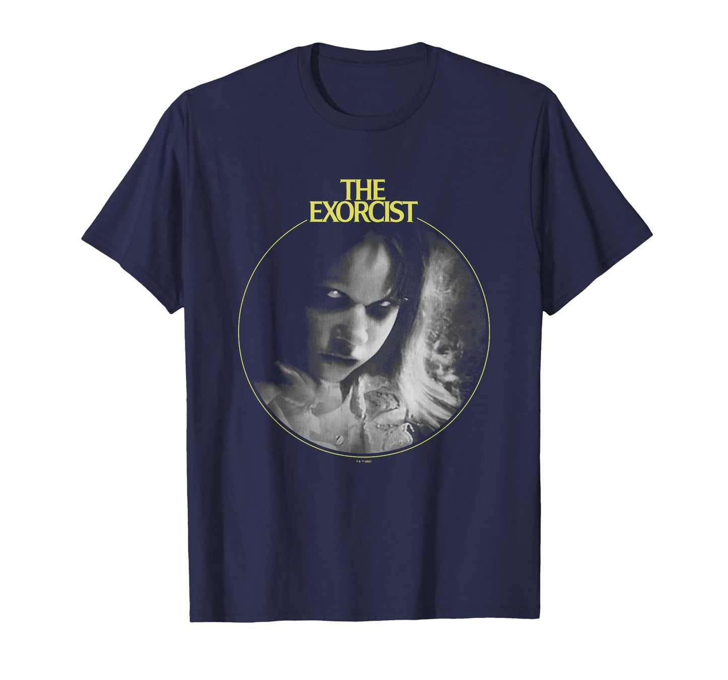 The Exorcist Regan MacNeil Possessed Big Face Portrait T-Shirt