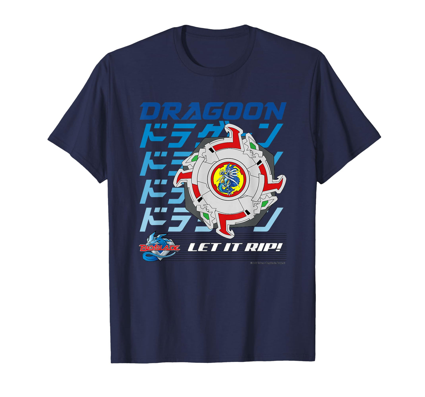 Beyblade Dragon Full Colour T-Shirt