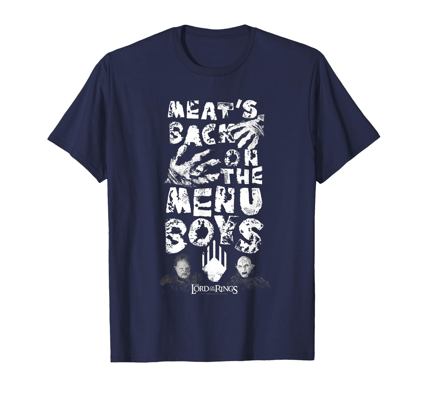 The Lord of the Rings Meat's Back On The Menu Boys Vintage T-Shirt