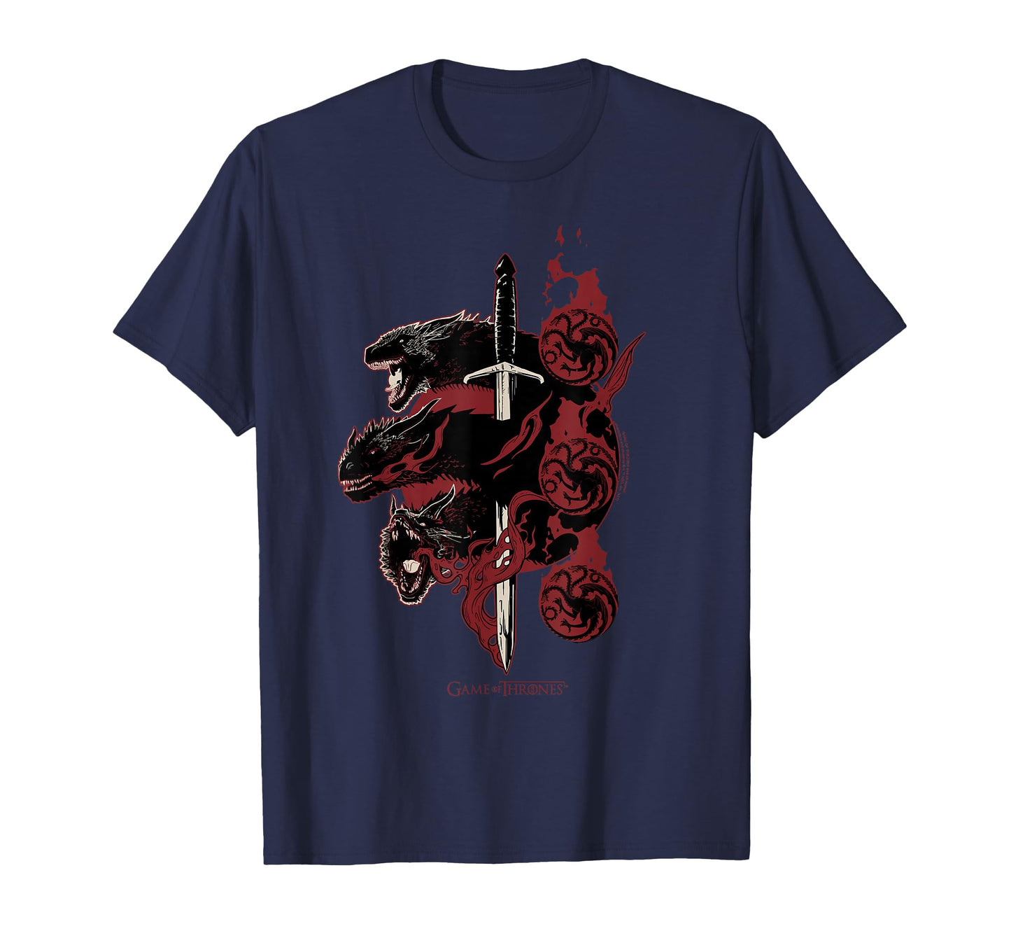 Game of Thrones Targaryen Dragons T-Shirt