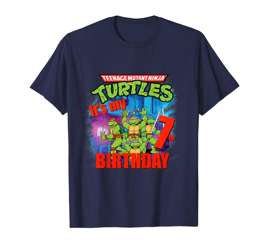 Mademark x Teenage Mutant Ninja Turtles - Original Teenage Mutant Ninja Turtles 7th Birthday T-Shirt