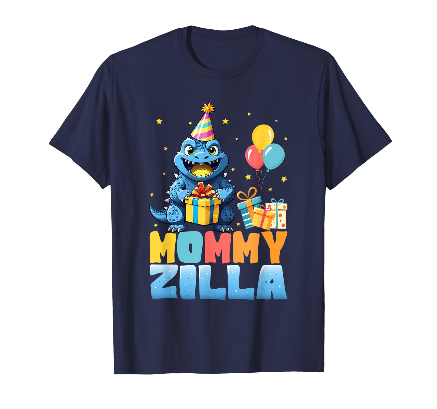 Mommyzilla Funny Monster Kaiju Family Matching Birthday Mom T-Shirt