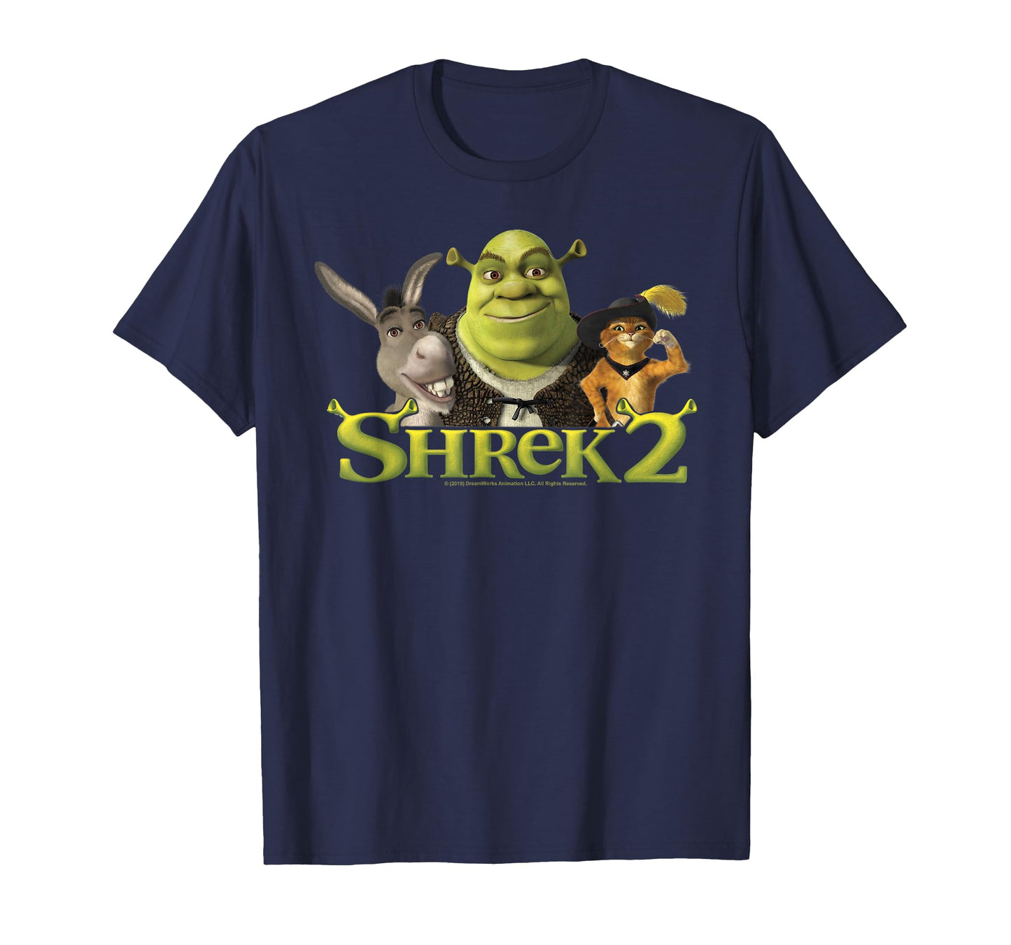 Shrek 2 Donkey & Puss in Boots Best Friends T-Shirt