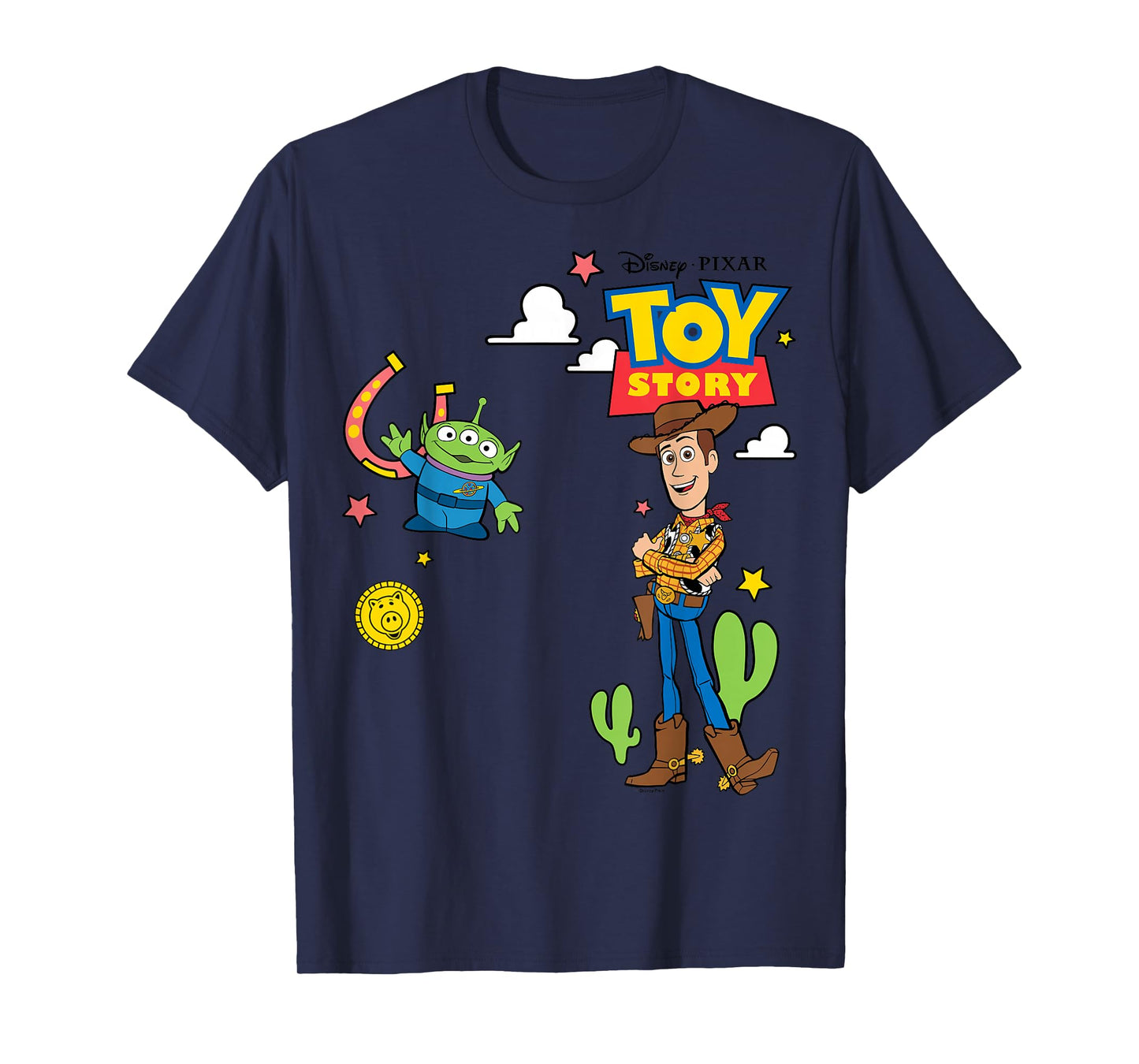 Toy Story 4 Woody and Alien T-Shirt