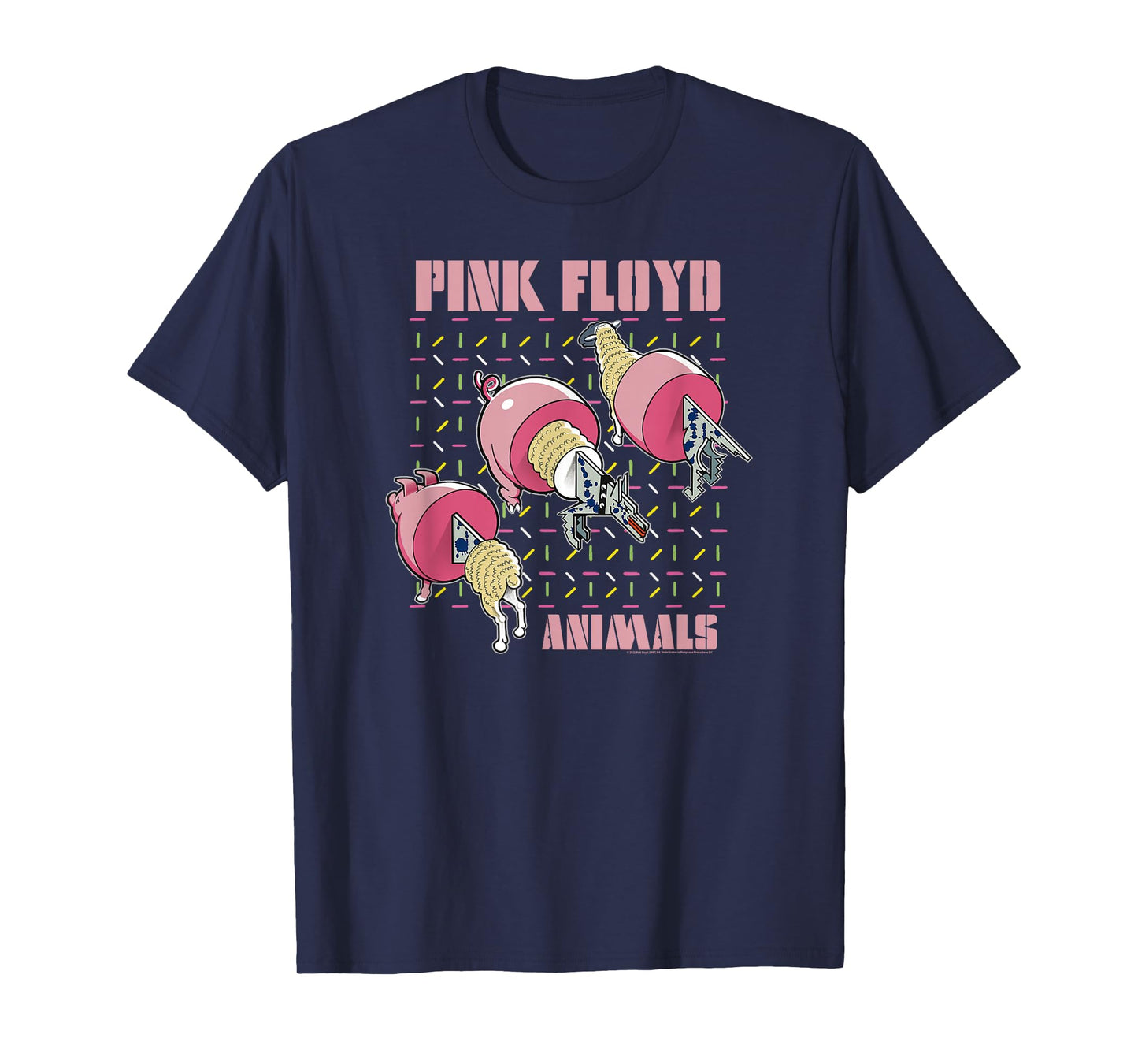 Pink Floyd Animals 2018 Remix Pig Wolf Sheep T-Shirt