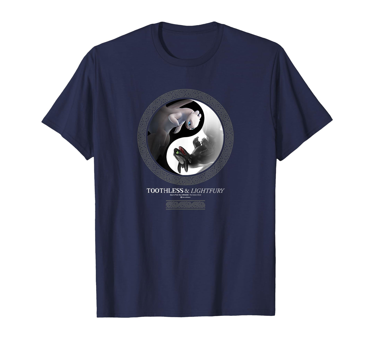 How to Train Your Dragon 3 Yin Yang Dragon T-Shirt