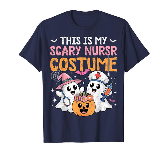 This Is My Scary Nurse Costume - Spooky Nursing Halloween T-Shirt
