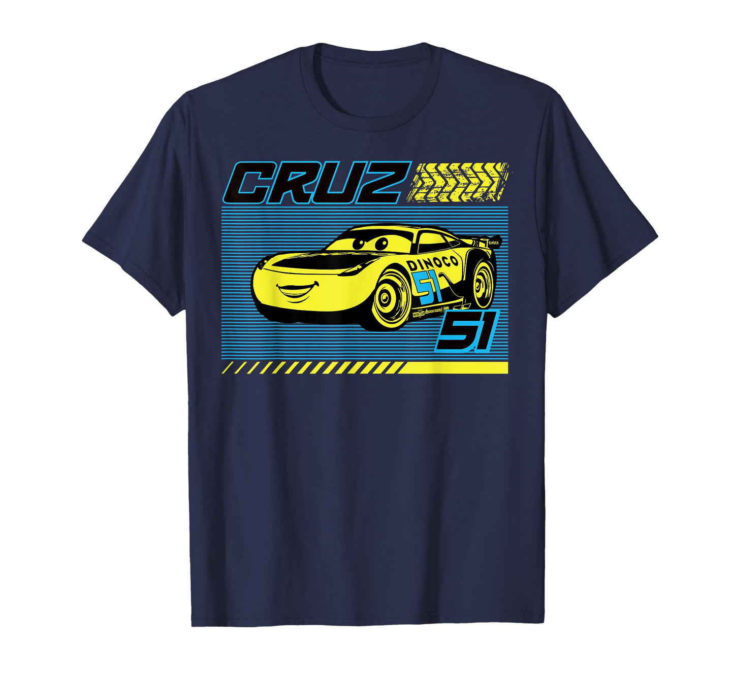 Disney Pixar Cars Dinoco Cruz Ramirez T-Shirt Small