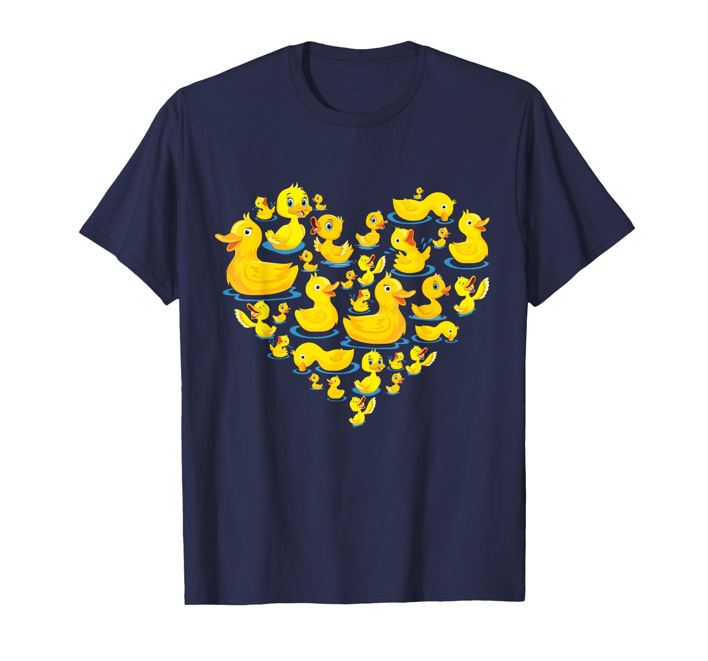 Funny Duck Love Heart Gifts T-Shirt