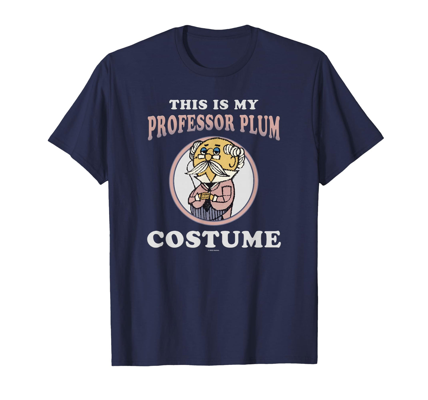 Clue This Is My Professor Plum Costume T-Shirt