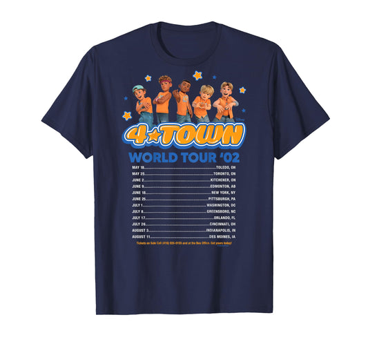 Turning Red - 4 Town World Tour T-Shirt