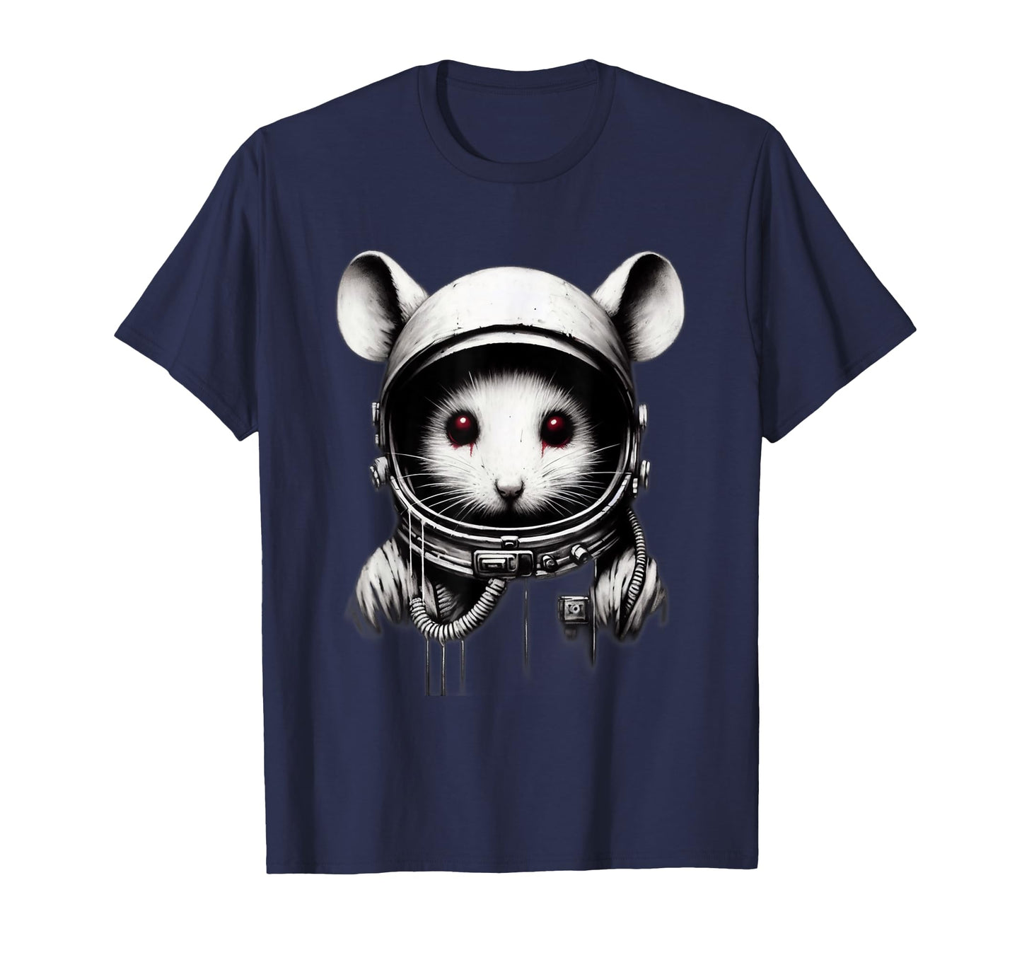 Lost in Space Astronaut Mice Graphic Tee T-Shirt