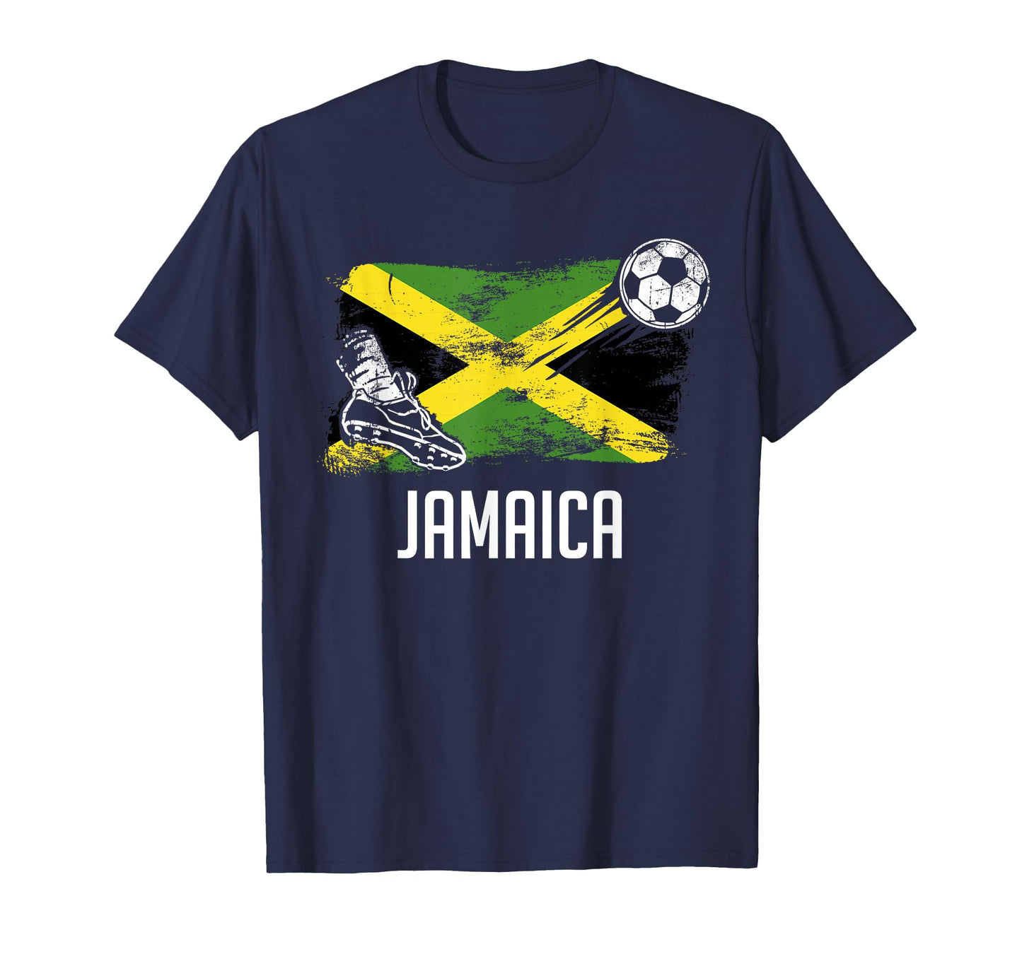 Jamaica Flag Jersey Jamaican Soccer Team Jamaican T-Shirt