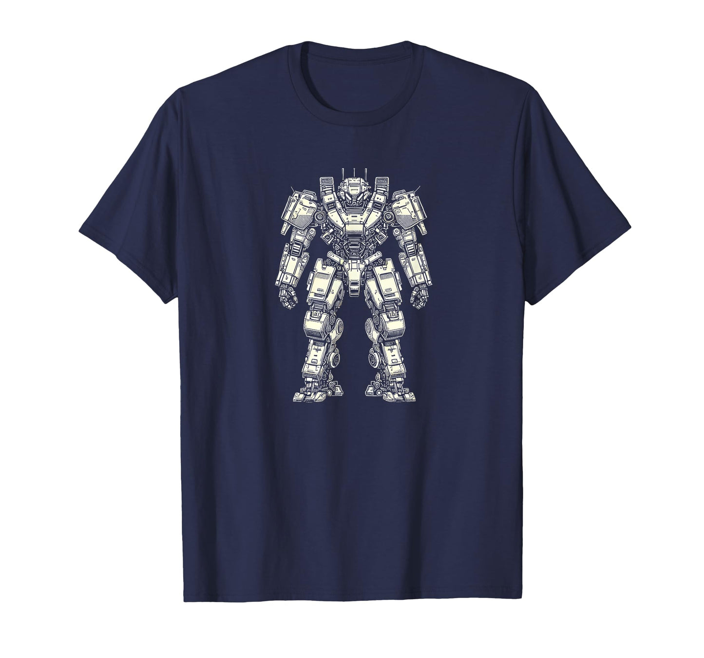 Elite Mech Suit Design Tactical Sci-Fi Robot Cool Mech Bot T-Shirt