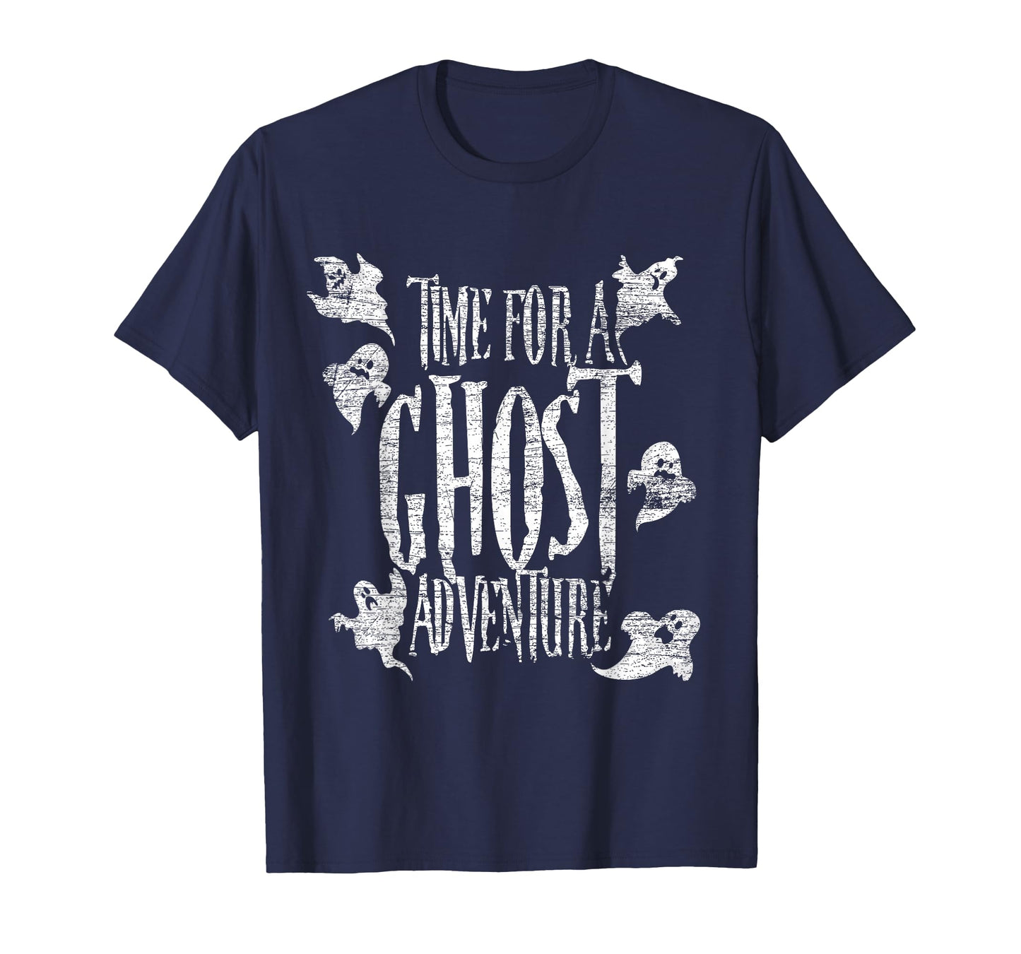 Time For A Ghost Adventure Ghost T-Shirt