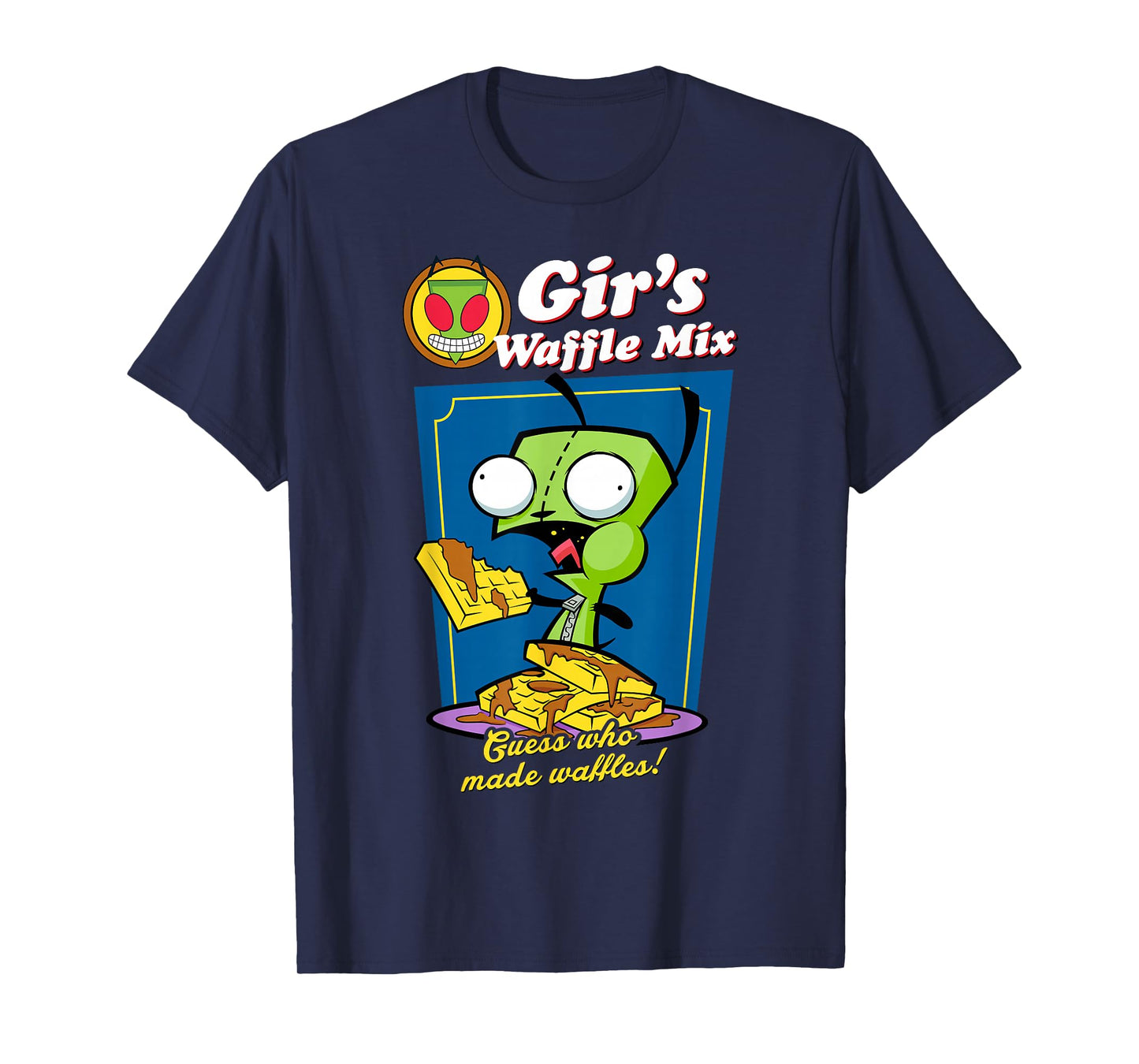 Invader Zim: Gir's Waffle Mix Graphic T-Shirt T-Shirt