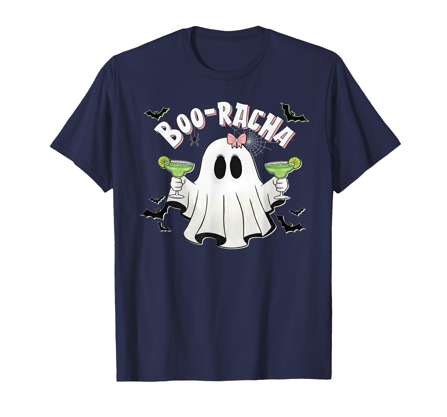 Halloween Women's Ghost Boo Racha Funny Margarita Design T-Shirt