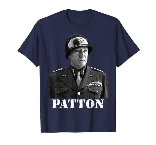 George Patton World War II Victory Memorial Independence Day T-Shirt