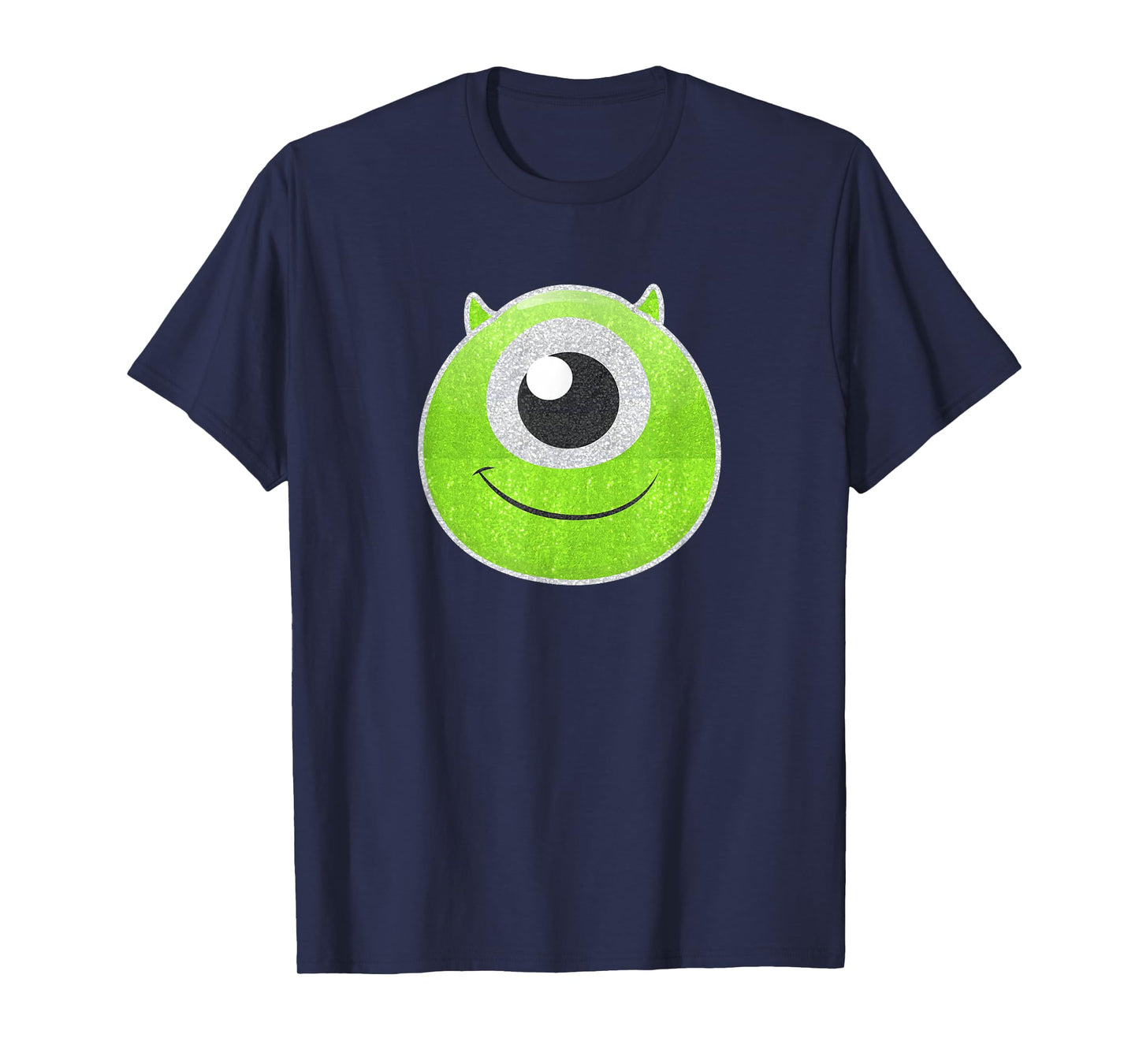 Disney Pixar Monsters University Mike Wazowski Big Face Logo T-Shirt