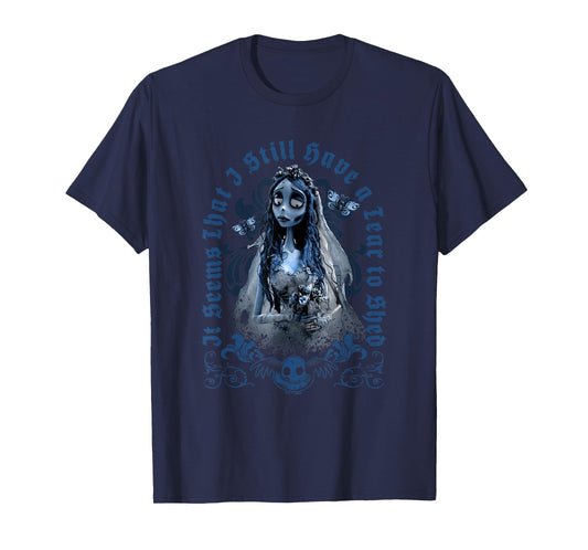 Corpse Bride It Seems That I Still Have A Tear to Shed Logo T-Shirt