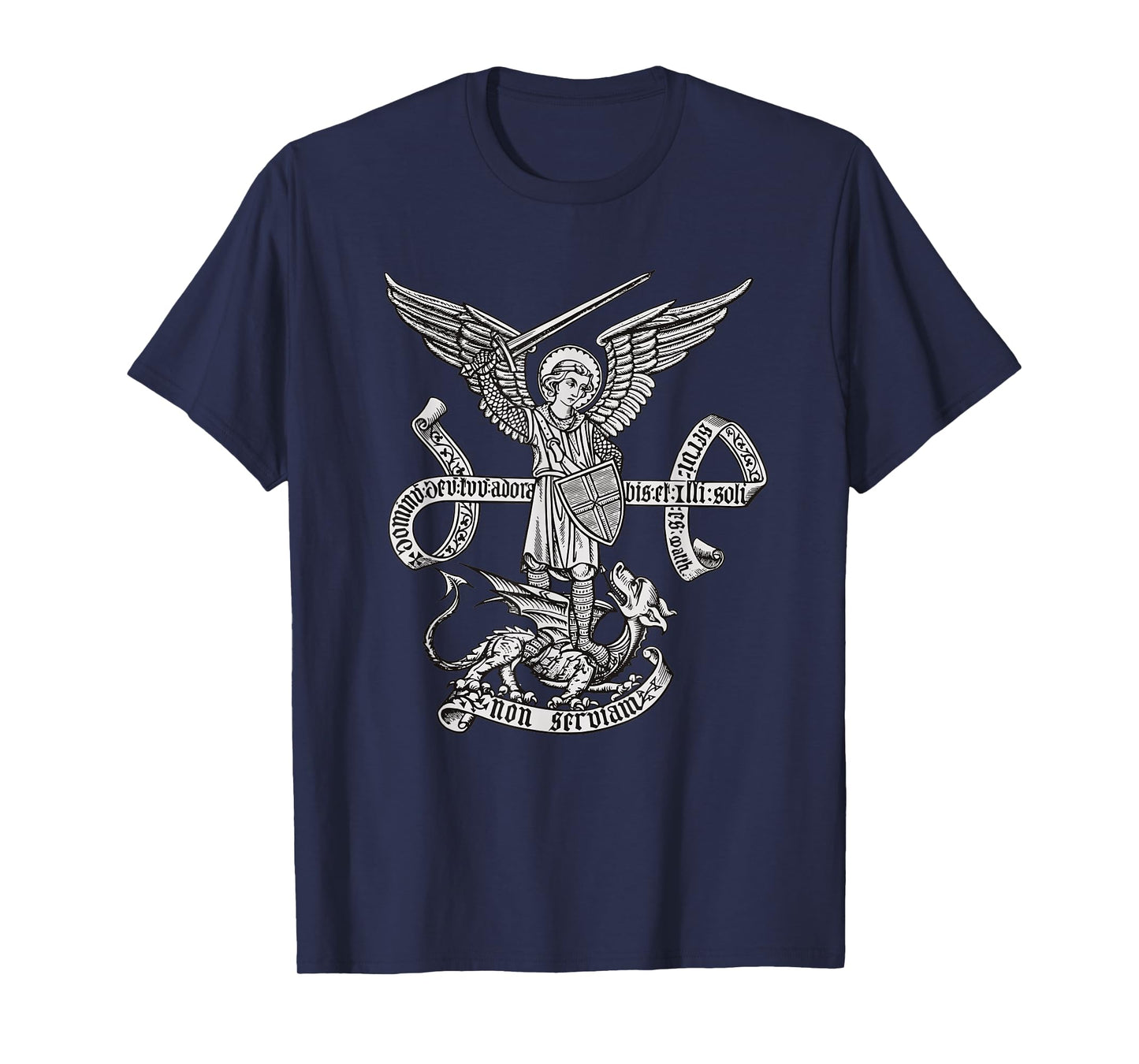 St Michael Archangel Catholic Angel defend us T-Shirt