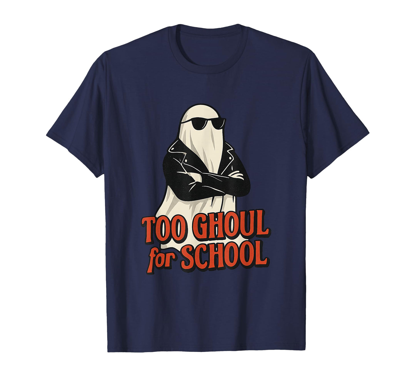 Too Ghoul For School Funny Halloween Spooky Boo Kids Costume T-Shirt