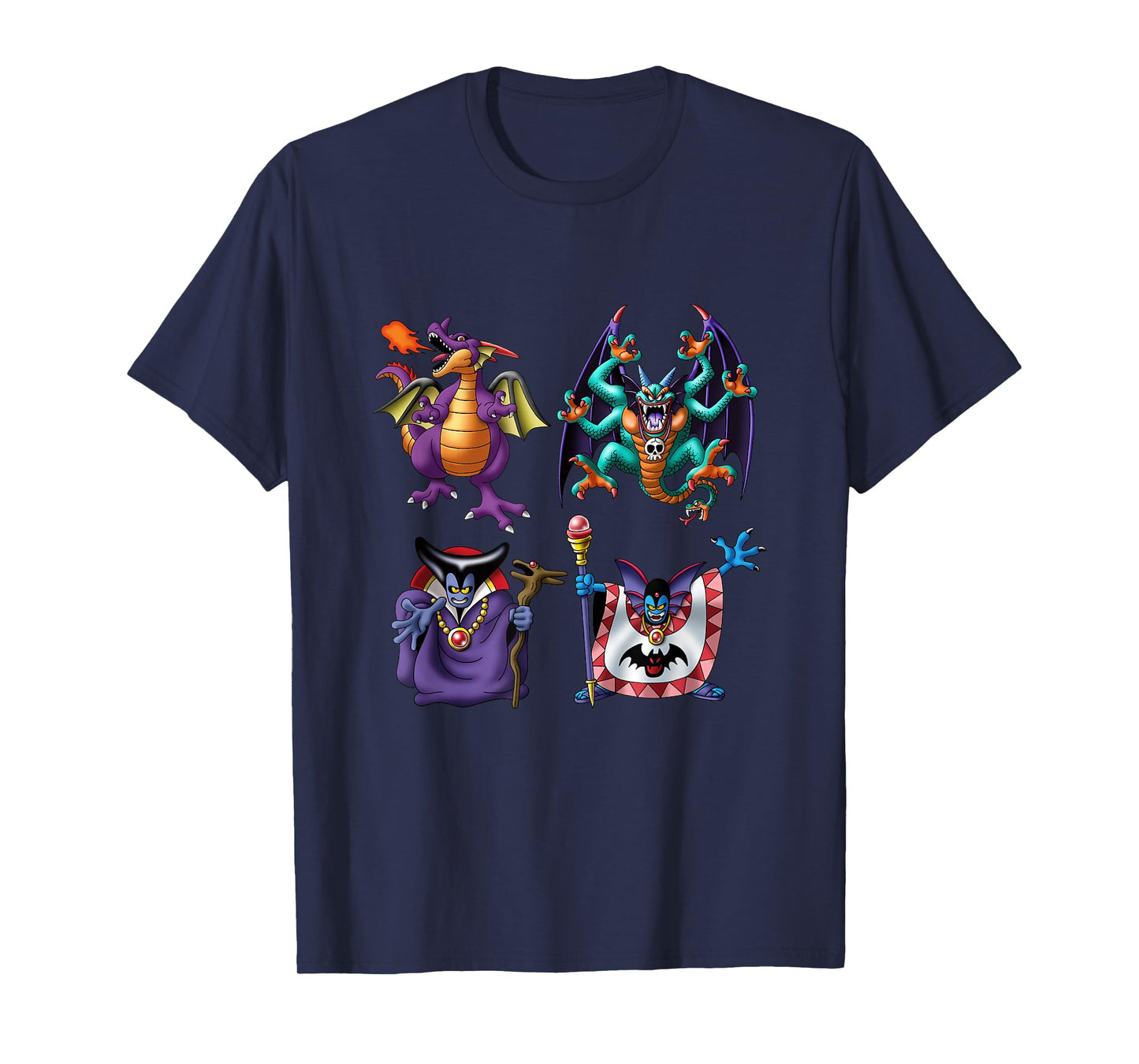 Dragon Quest I & II HD-2D Remake Boss Monsters T-Shirt
