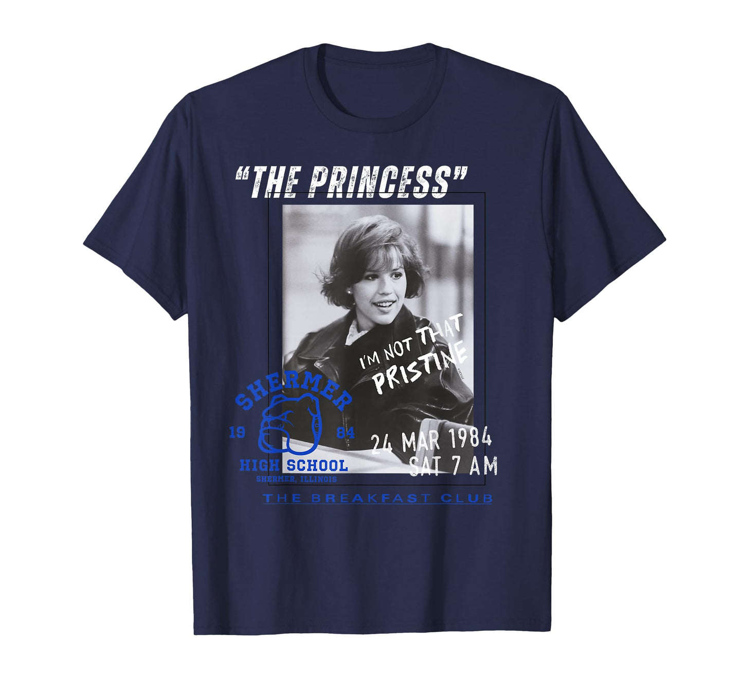 The Breakfast Club Claire The Princess Shermer High T-Shirt