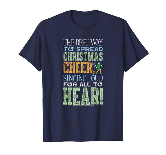Elf Movie Best Way to Spread Christmas Cheer T-Shirt