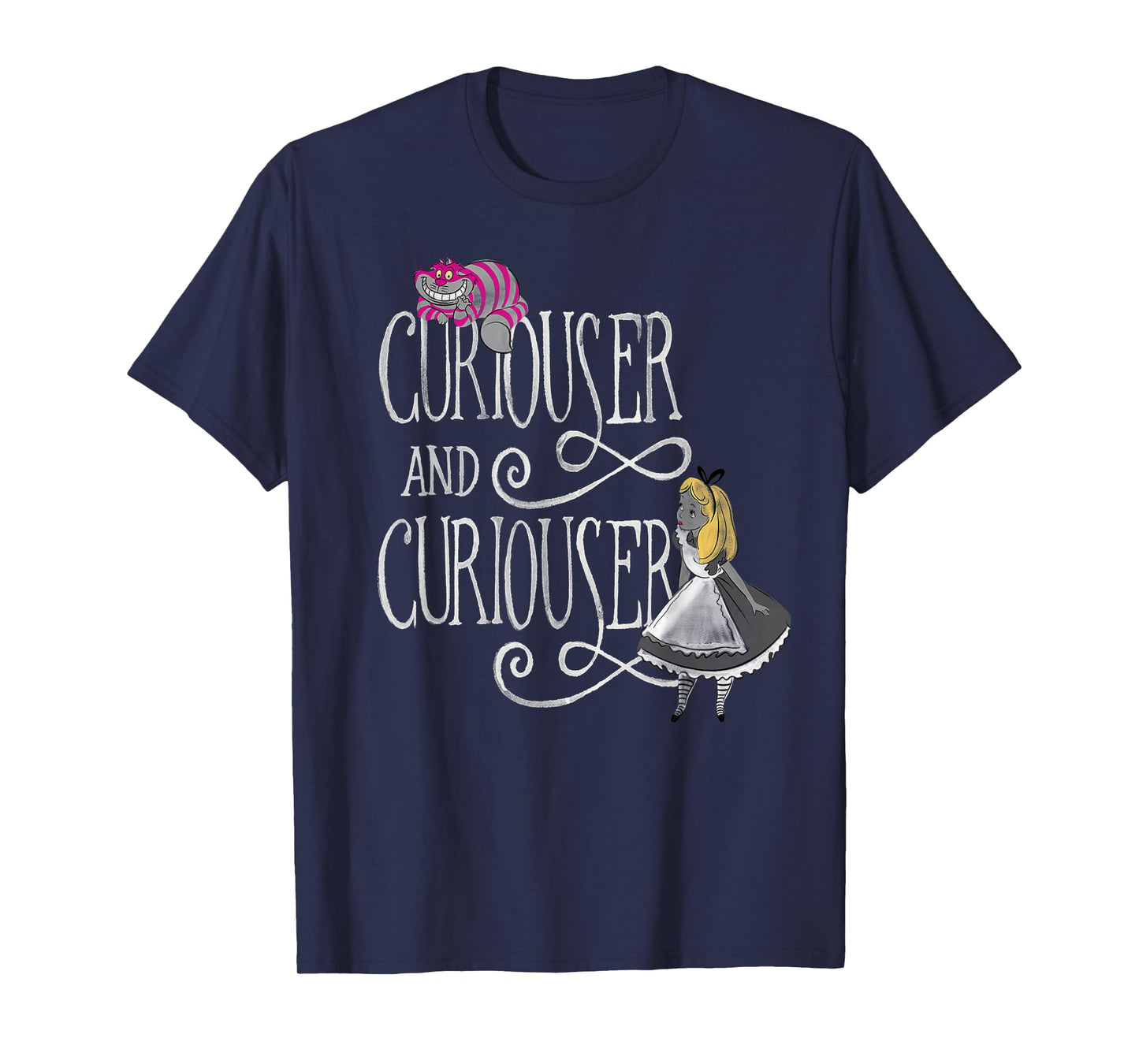 Alice in Wonderland - in Wonderland Curiouser T-Shirt