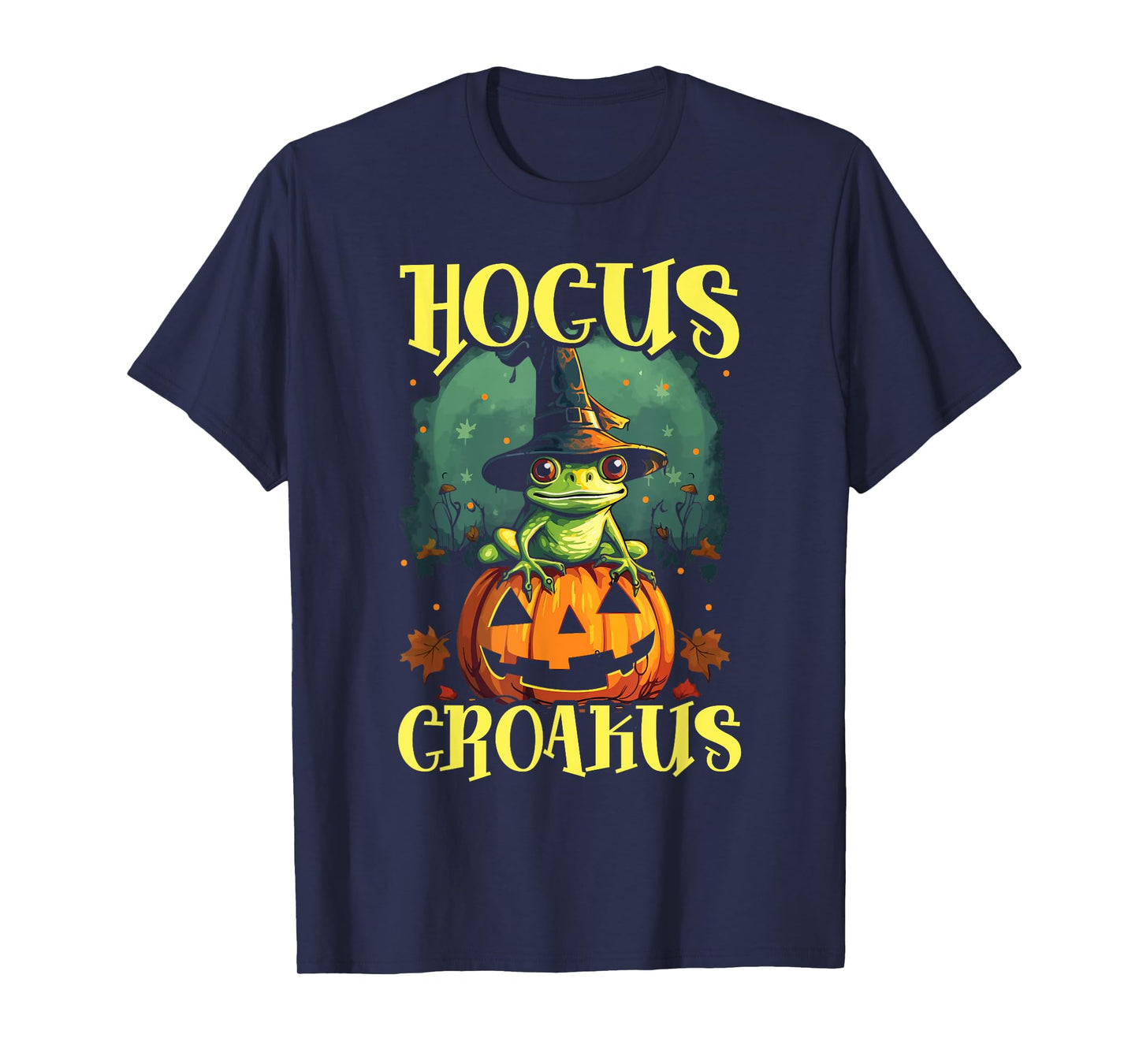 Frog Halloween Scary Toad Trick Or Treat Spooky Amphibian T-Shirt