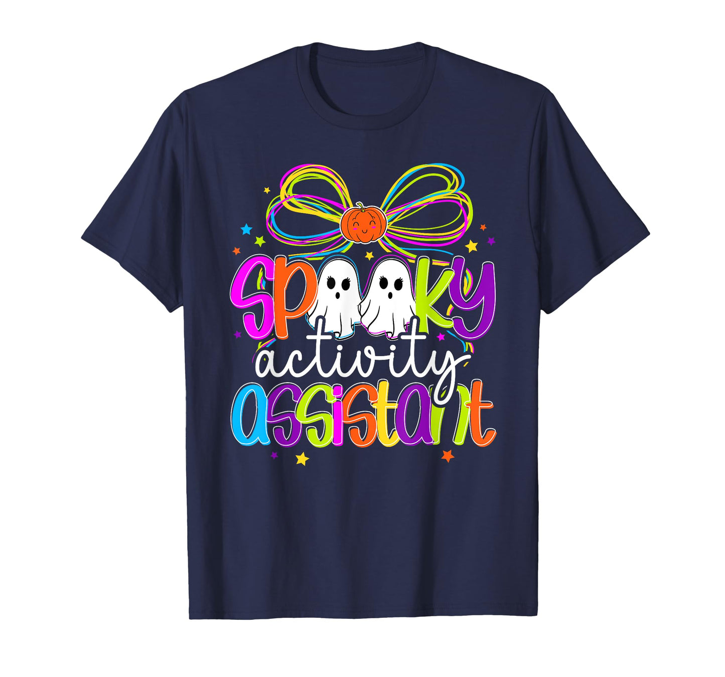 Spooky Activity Assistant Halloween Activities Assistant T-Shirt