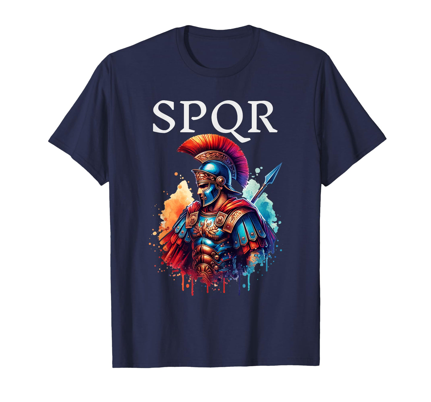 SPQR Roman Empire Gladiator Legion Centurion Soldier Warrior T-Shirt