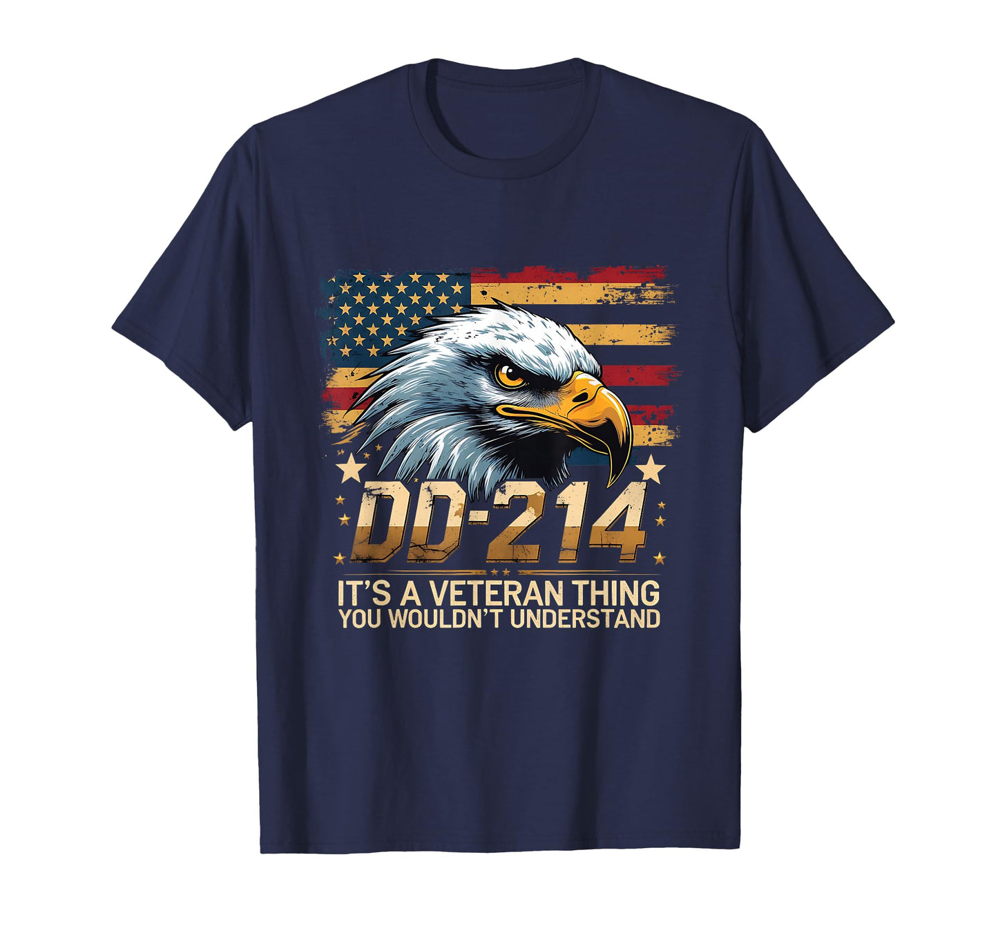 Proud Eagle Patriotic It’s A Veteran Thing T-Shirt