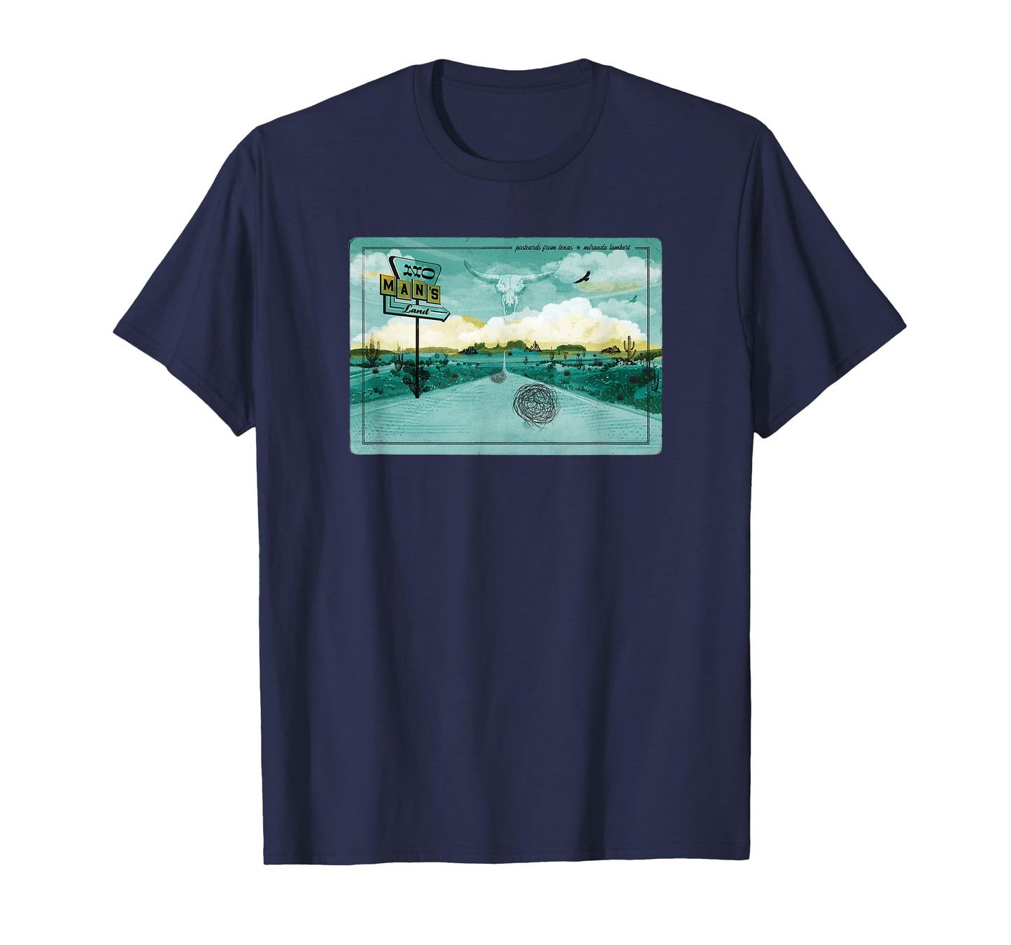 Miranda Lambert No Man's Land Postcards From Texas T-Shirt