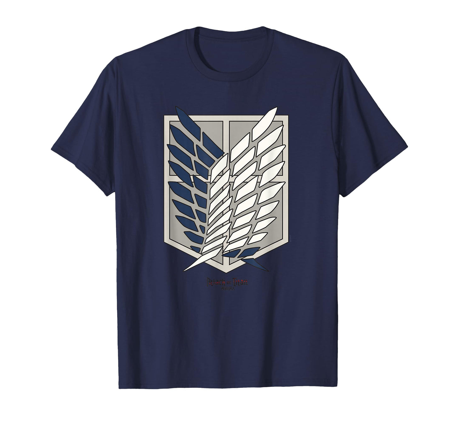 Attack on Titan Scout Regiment Shield AOT Anime T-Shirt