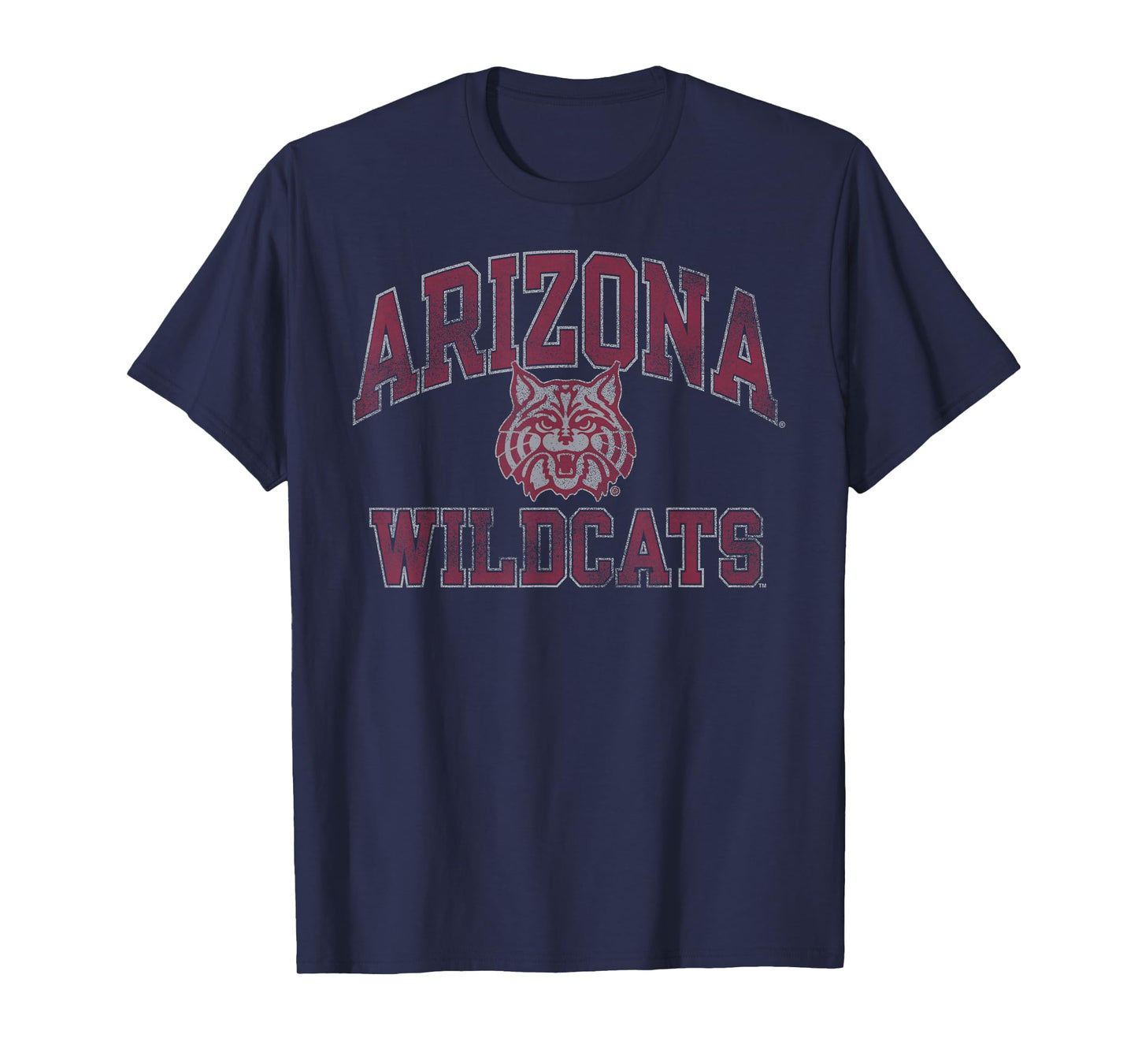 Arizona Wildcats Vintage Worn Navy Officially Licensed T-Shirt