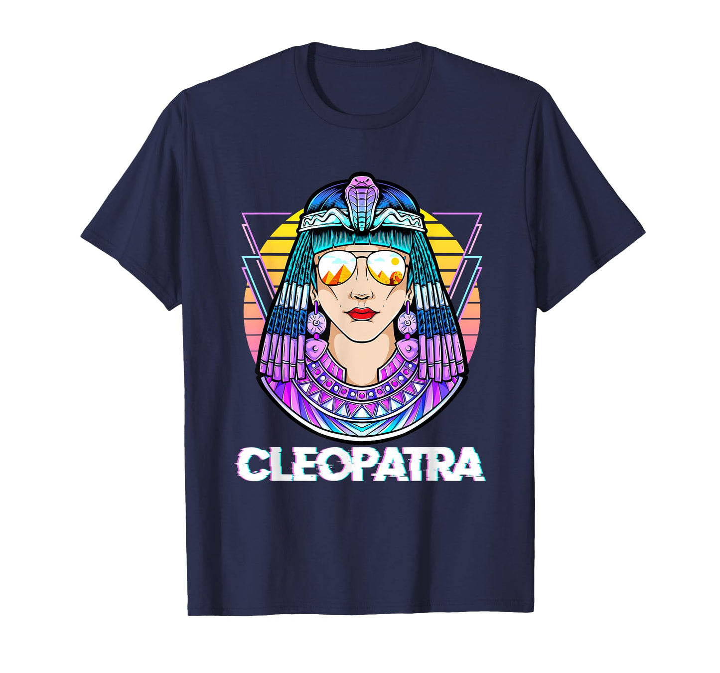 Cleopatra Ancient Egyptian Mythology Egypt God Retro Vintage T-Shirt