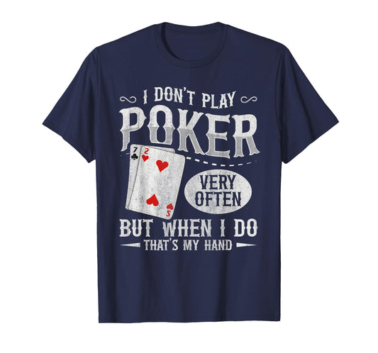 Texas Holdem Poker Design for a Poker player T-Shirt