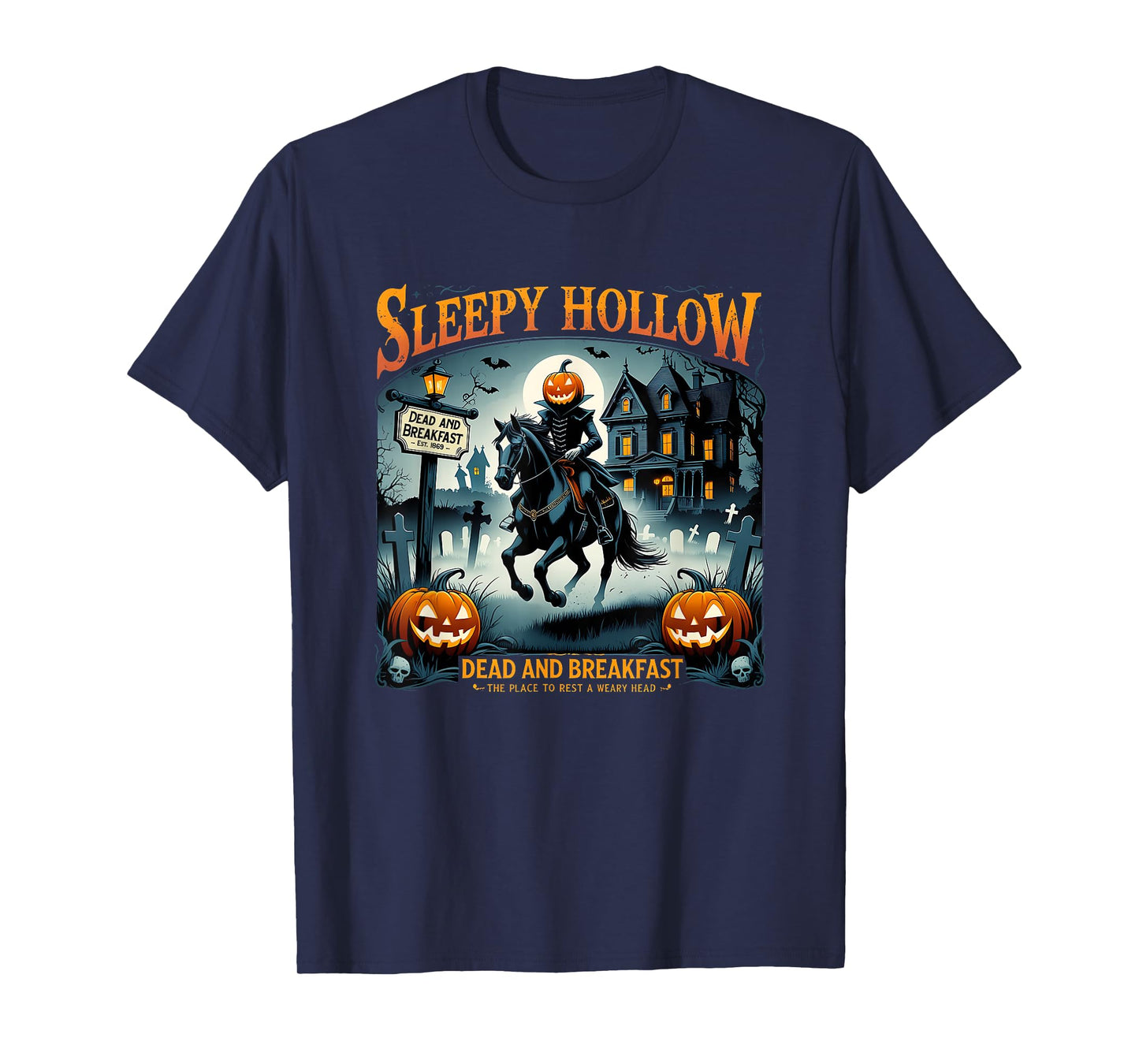 Sleepy Hollow Breakfast Spooky Halloween T-Shirt