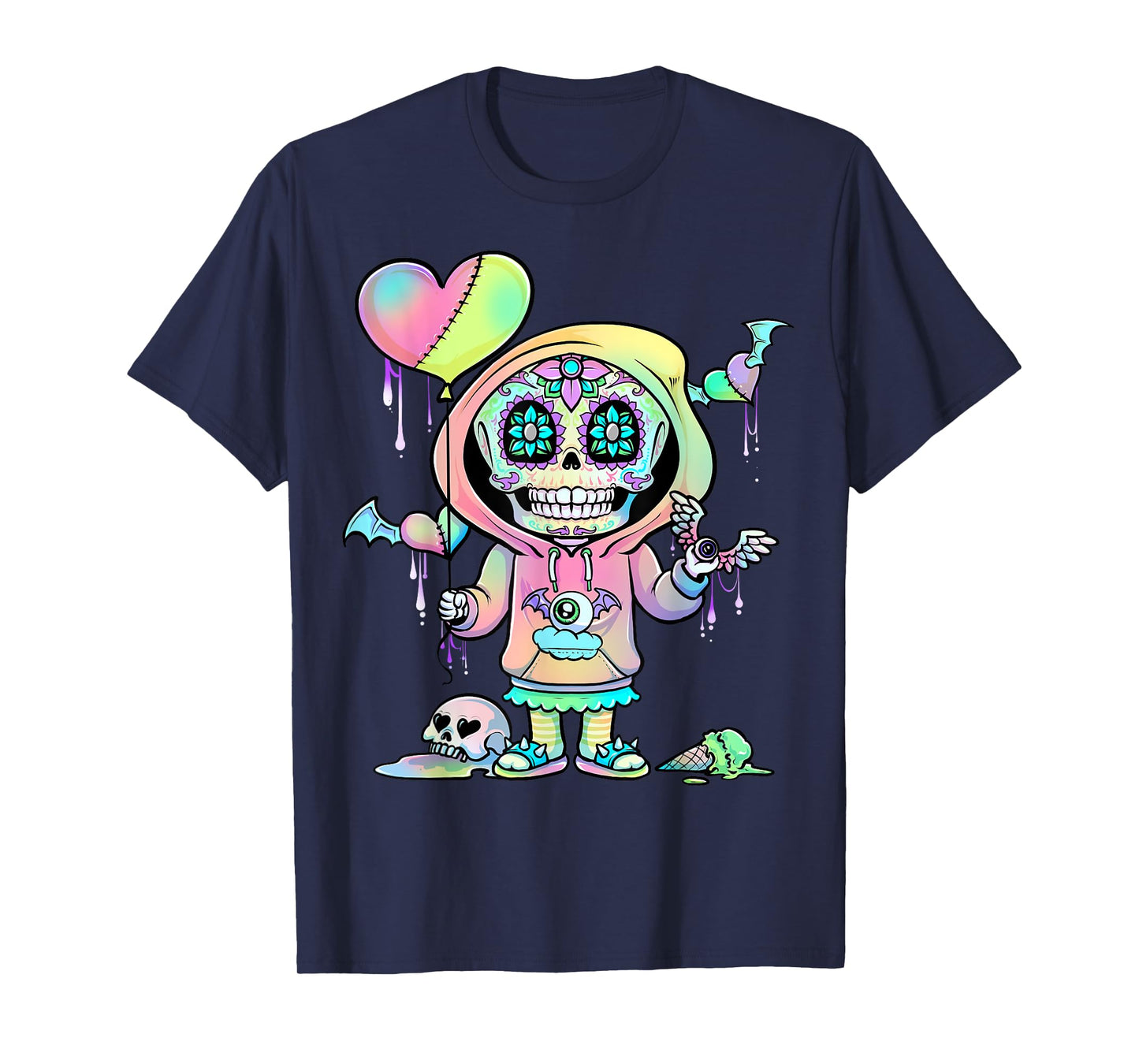 Pastel Goth Menhera Nu Goth Kawaii T-Shirt